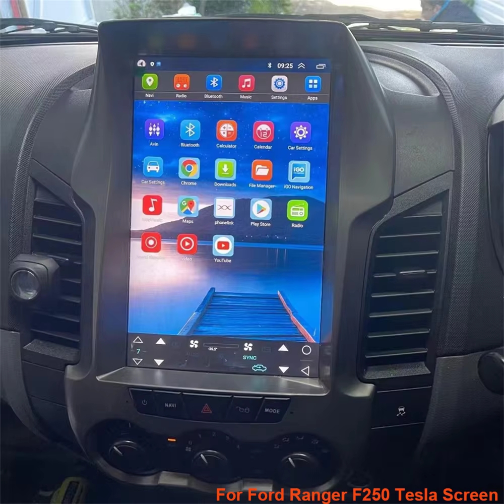 Android Auto Head Unit 12.3 Inch - Android 15 per Ford Ranger F250