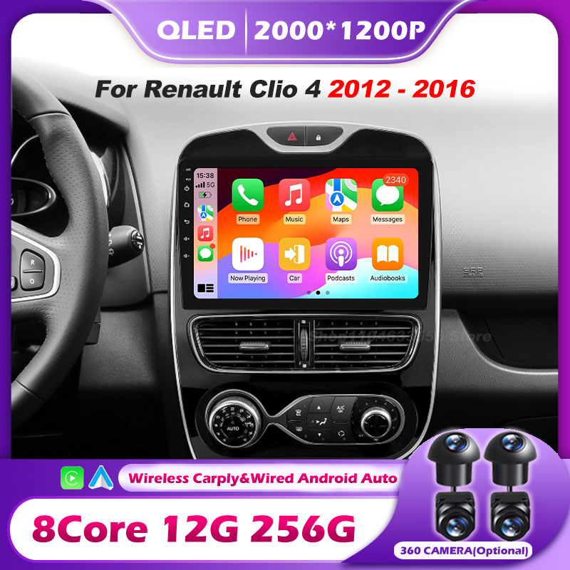 Car Radio Gps Navigation 10 Inch - Per Renault Clio 4 2012-2016 Autoradio