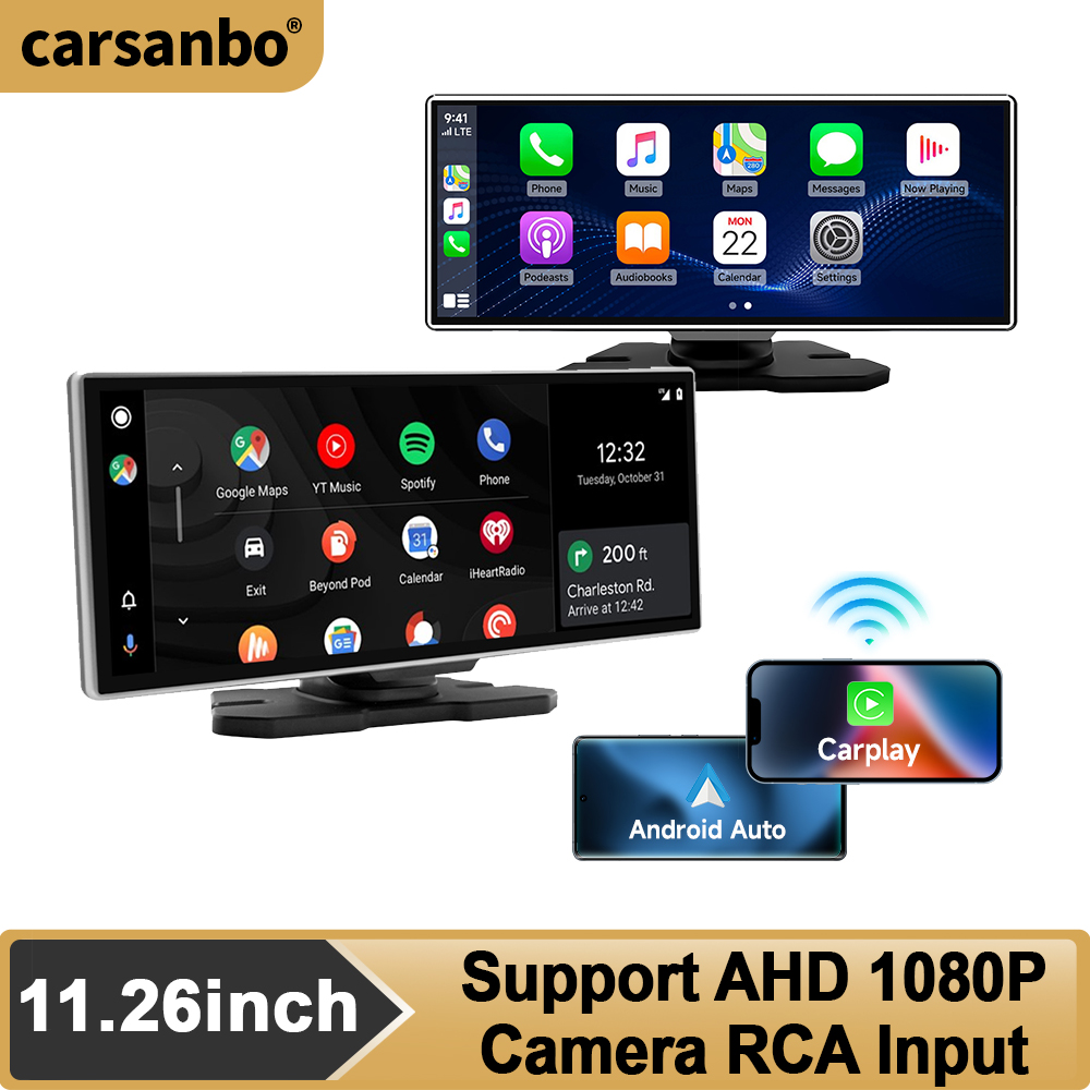 Car Multimedia Player Carplay Android Auto - Schermo Touch per Auto Carsanbo da