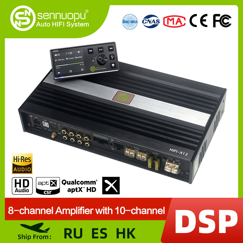 Car Stereo Dsp 8 Channel - Sennuopu X12 Processore Dsp a 10