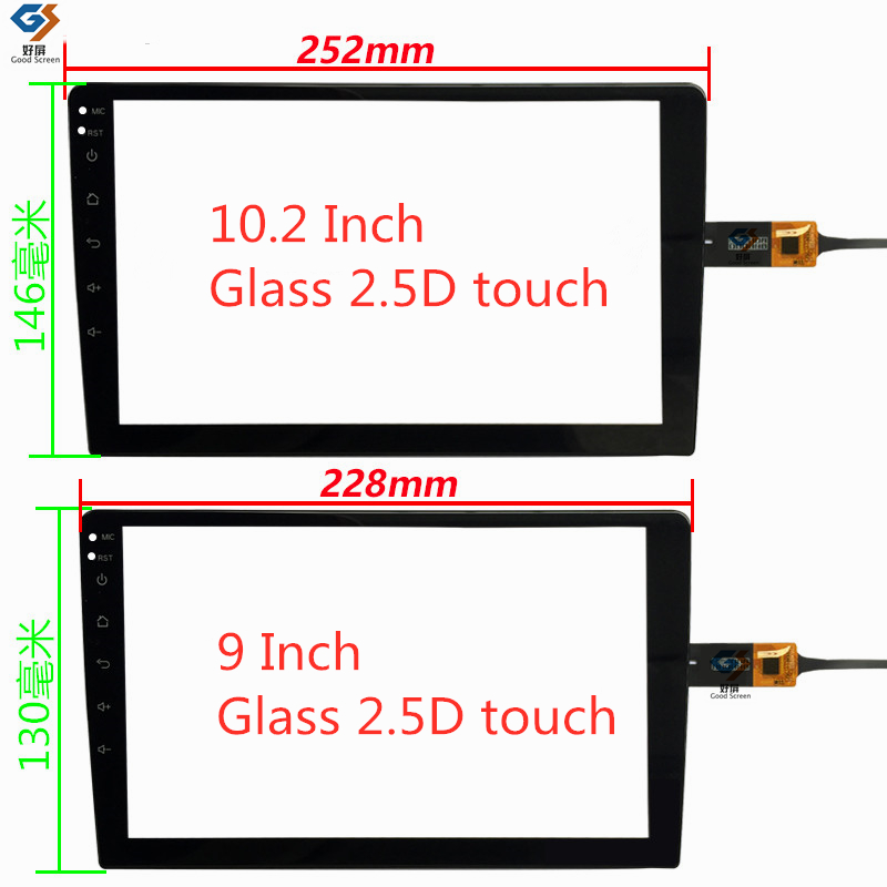 Car Radio Gps Navigation 10 Inch - Vetro da 10.2/9 pollici per Kingbeats