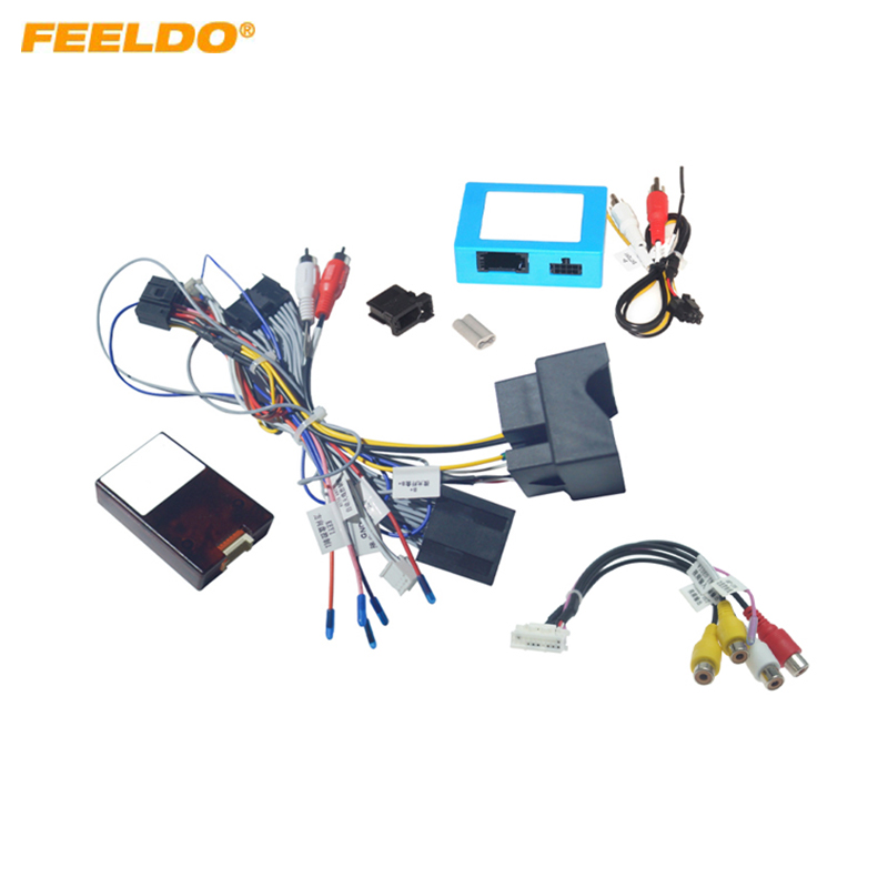 Car Stereo Canbus Decoder - FEELDO Car 16pin Android Head Unit