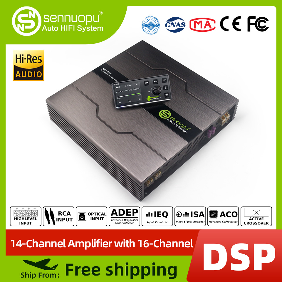 Sennuopu X14 Processore dsp a  - Car Stereo Dsp 8 Channel recensione e prezzo