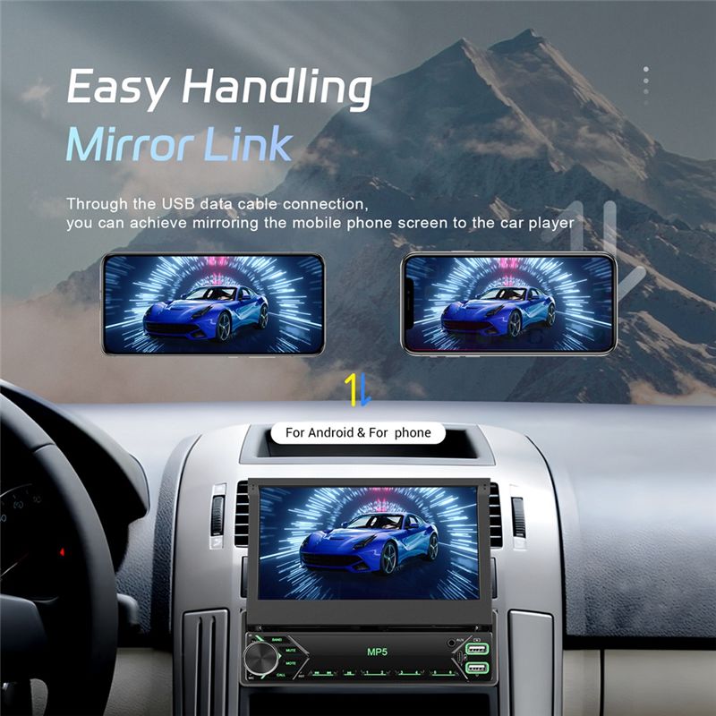 Autoradio 1 Din con Touchscree - Car Radio 1 Din Flip Out Screen recensione e prezzo