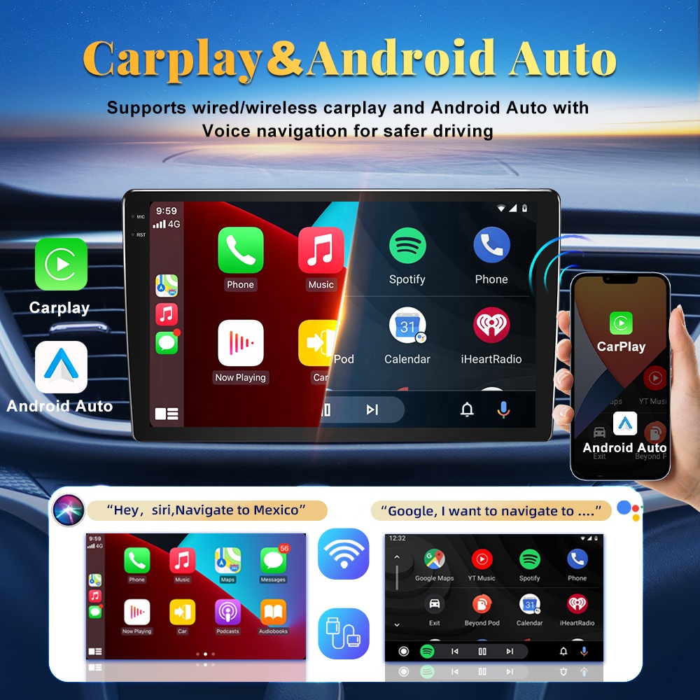 Autoradio Universale 2Din con  - Car Multimedia Player Carplay Android Auto recensione e prezzo