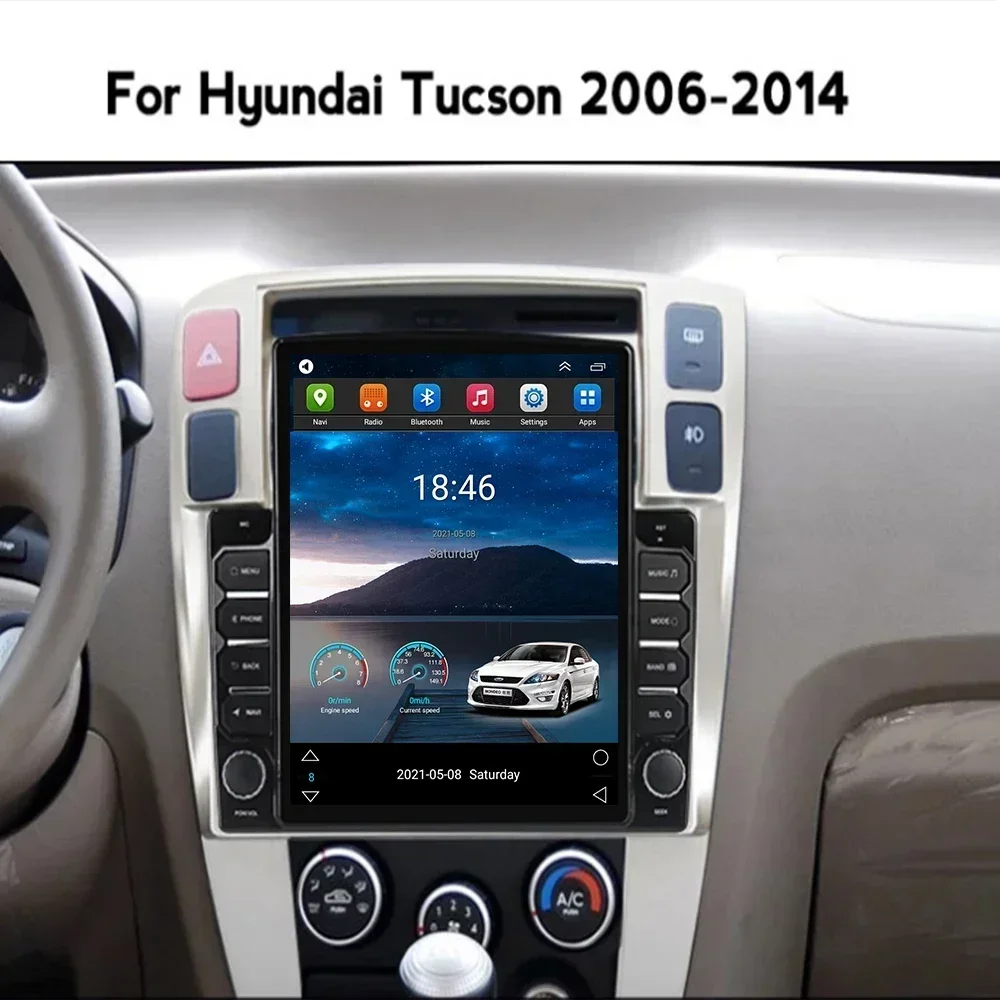 Autoradio Android 13 in stile  - Tesla Style Screen Car Radio recensione e prezzo