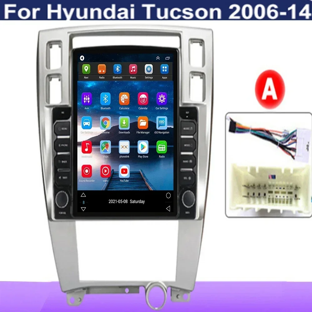 Autoradio Android 13 in stile  - Tesla Style Screen Car Radio recensione e prezzo
