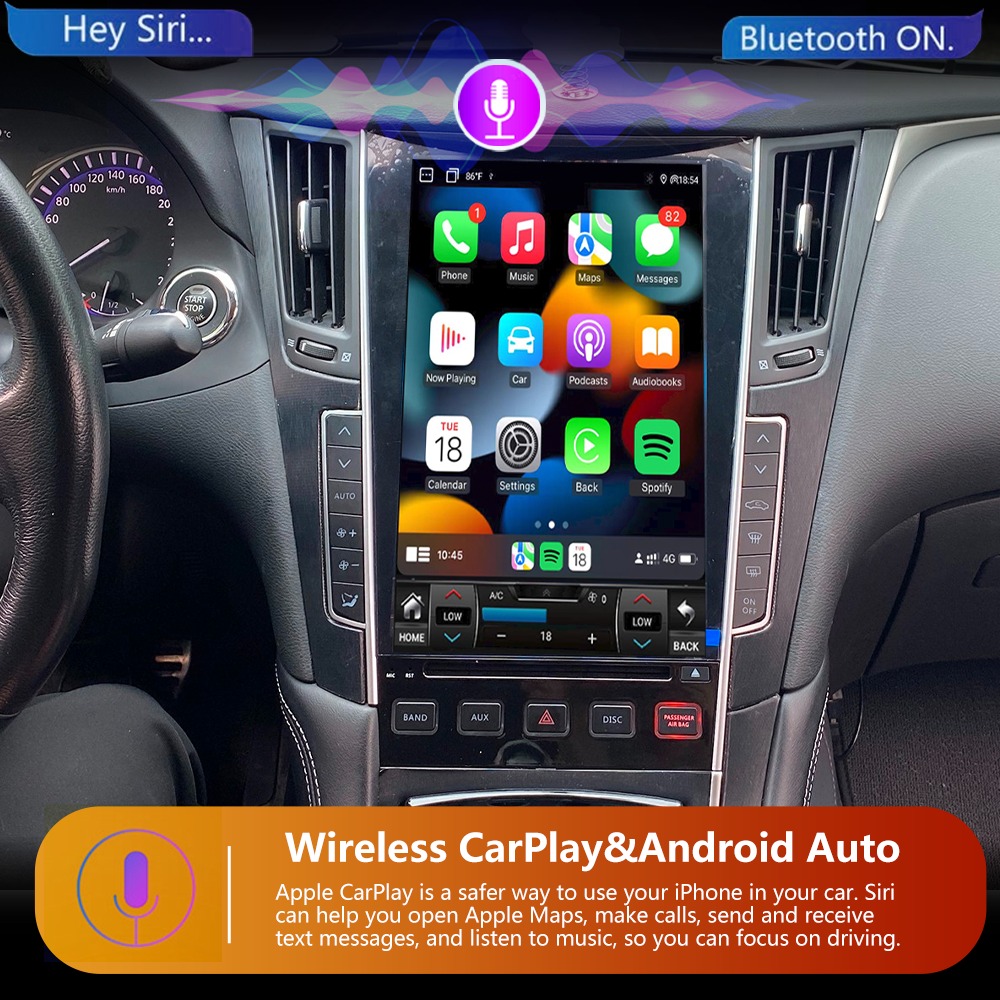 Android15 Autoradio Per Infini - Car Dvd Player Bluetooth Steering Wheel recensione e prezzo