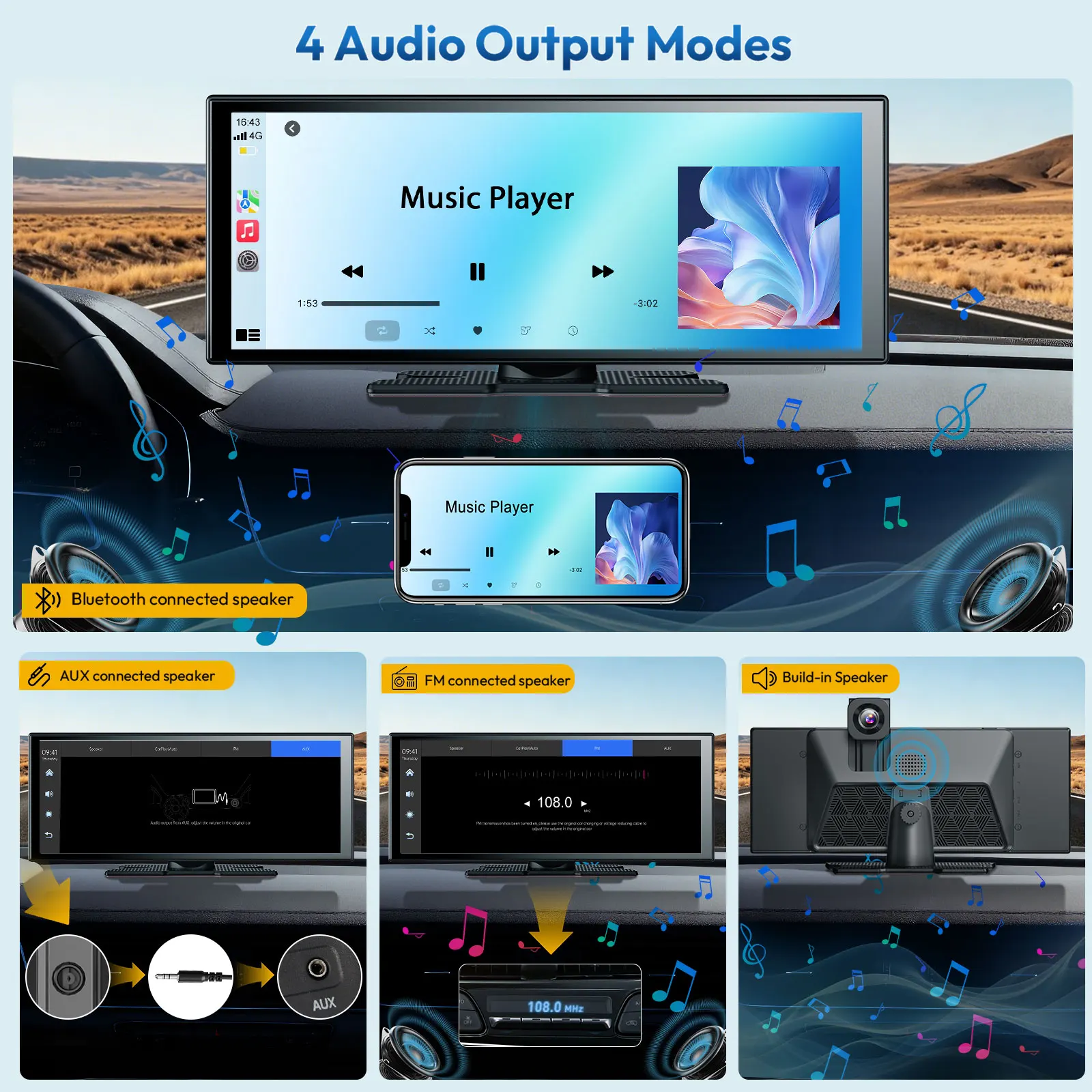 ESSGOO, videoregistratore da a - Car Multimedia Player Carplay Android Auto recensione e prezzo