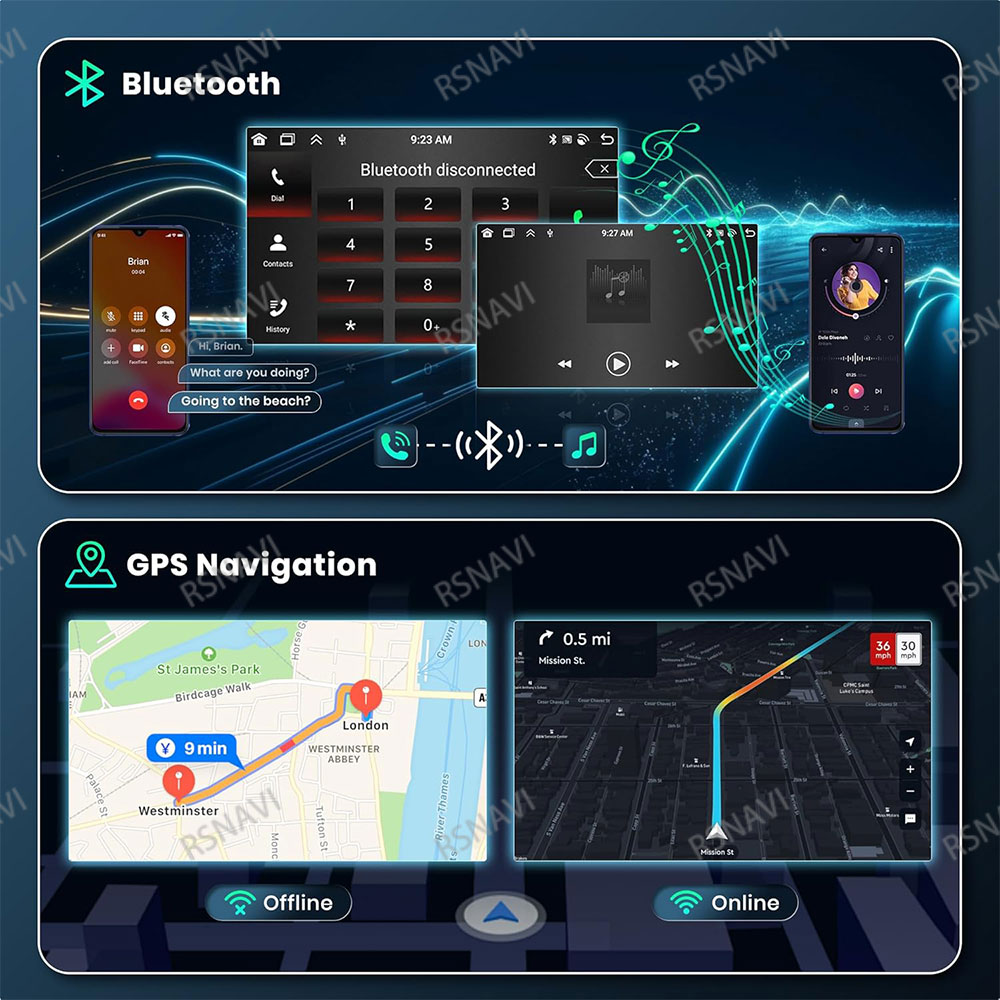 Android 15 Autoradio Per Toyot - Car Radio Gps Navigation 10 Inch recensione e prezzo