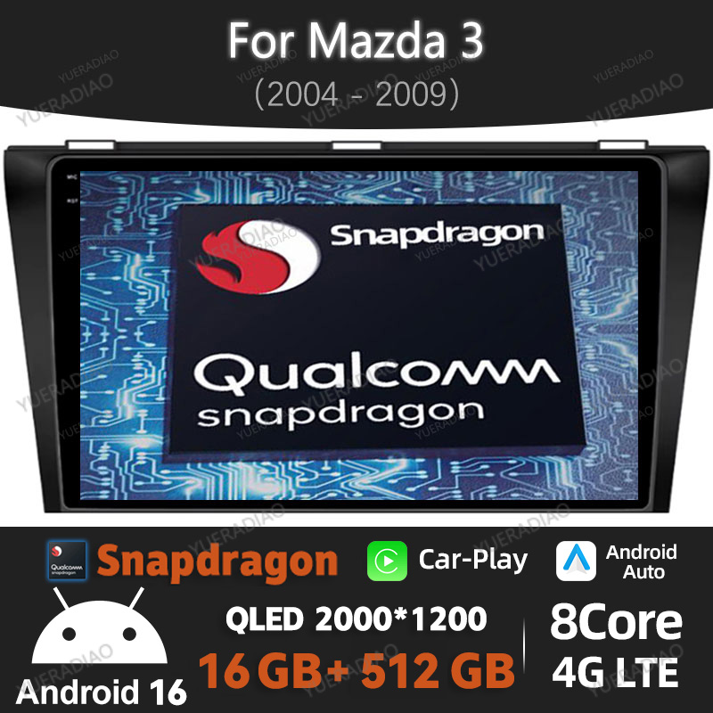 Autoradio Android 16 per Mazda - Android Car Stereo 2 Din 8 Core recensione e prezzo