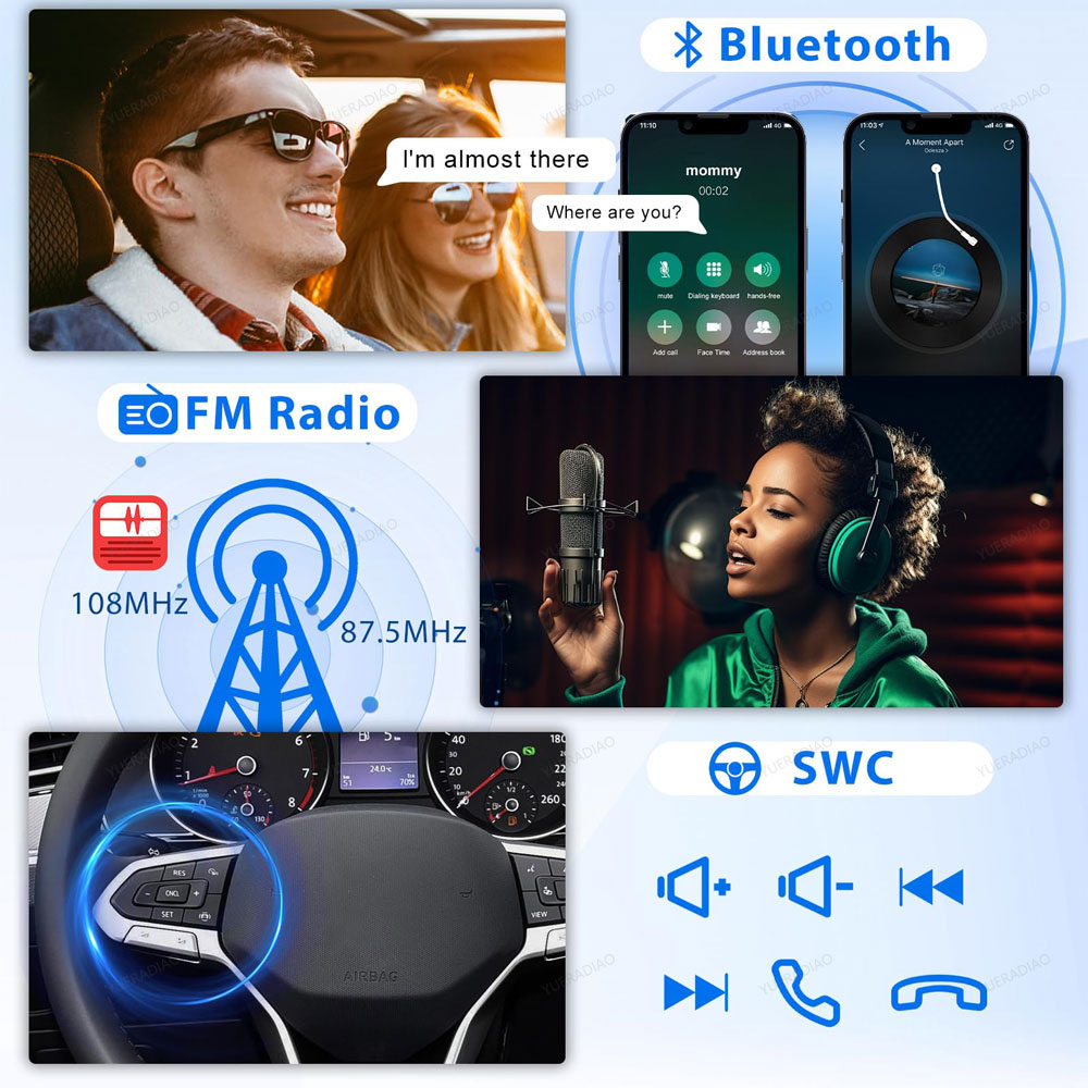 Autoradio Android 16 per Mazda - Android Car Stereo 2 Din 8 Core recensione e prezzo