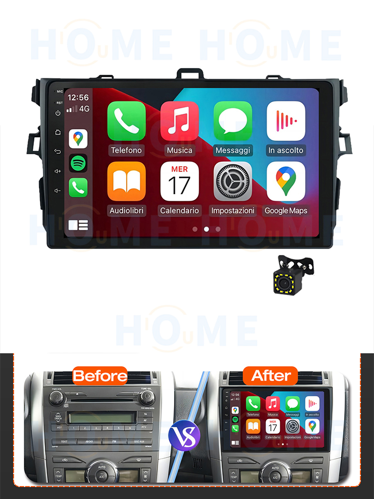 Android 13 Multimediale di Nav - Car Multimedia Player Carplay Android Auto recensione e prezzo