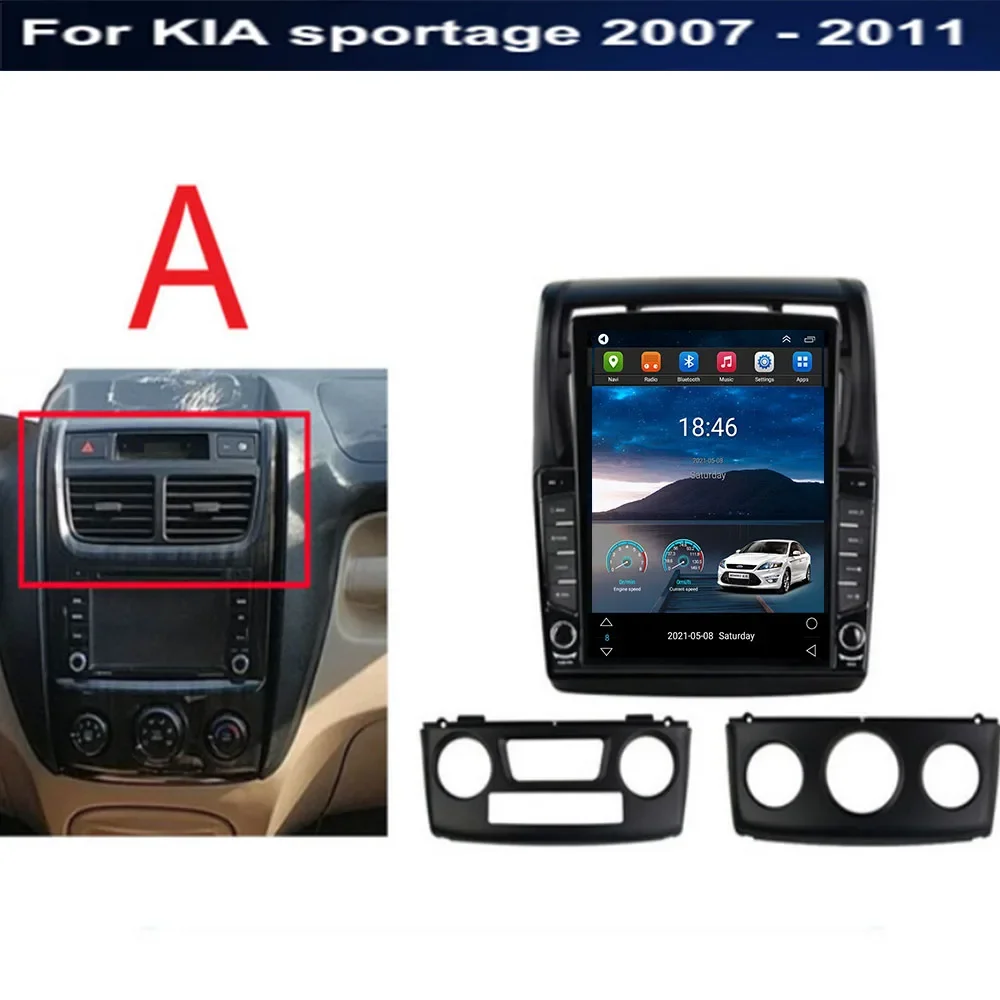 Autoradio Android 14.0 in stil - Tesla Style Screen Car Radio recensione e prezzo