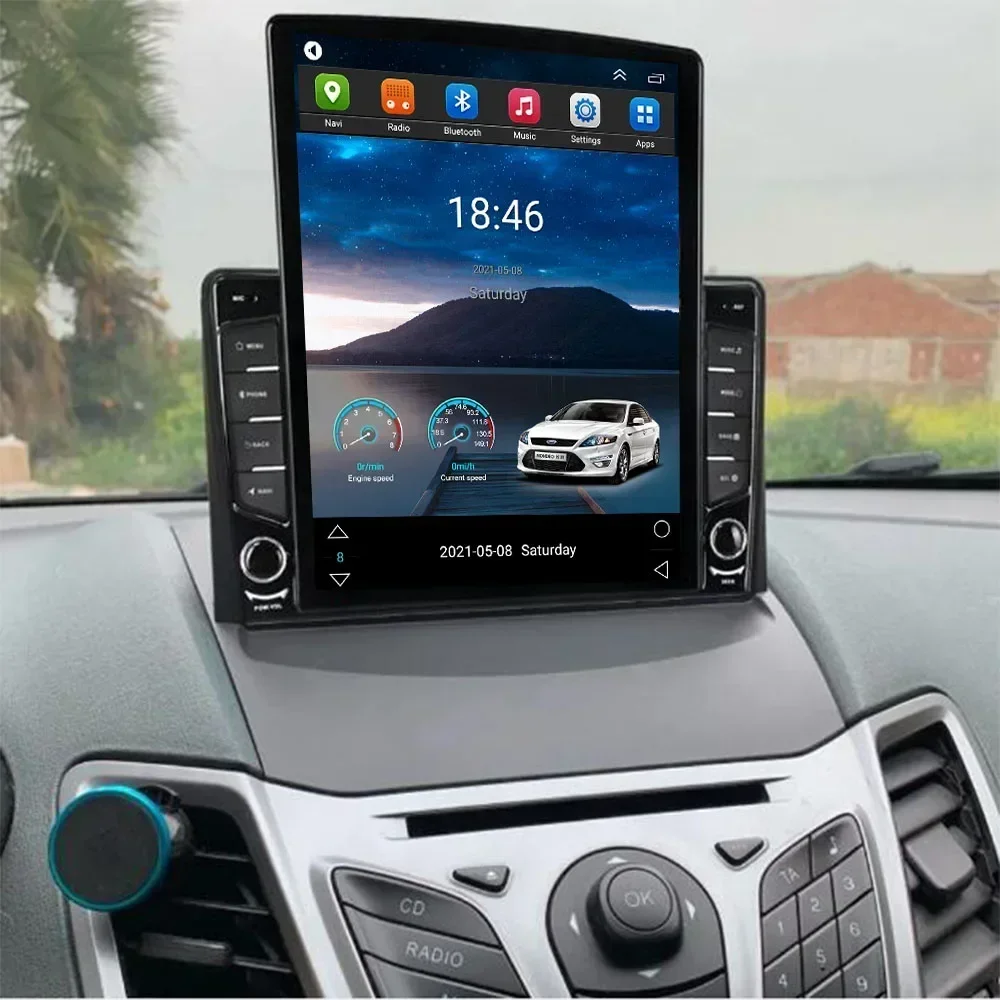Autoradio Android 13 in stile  - Tesla Style Screen Car Radio recensione e prezzo