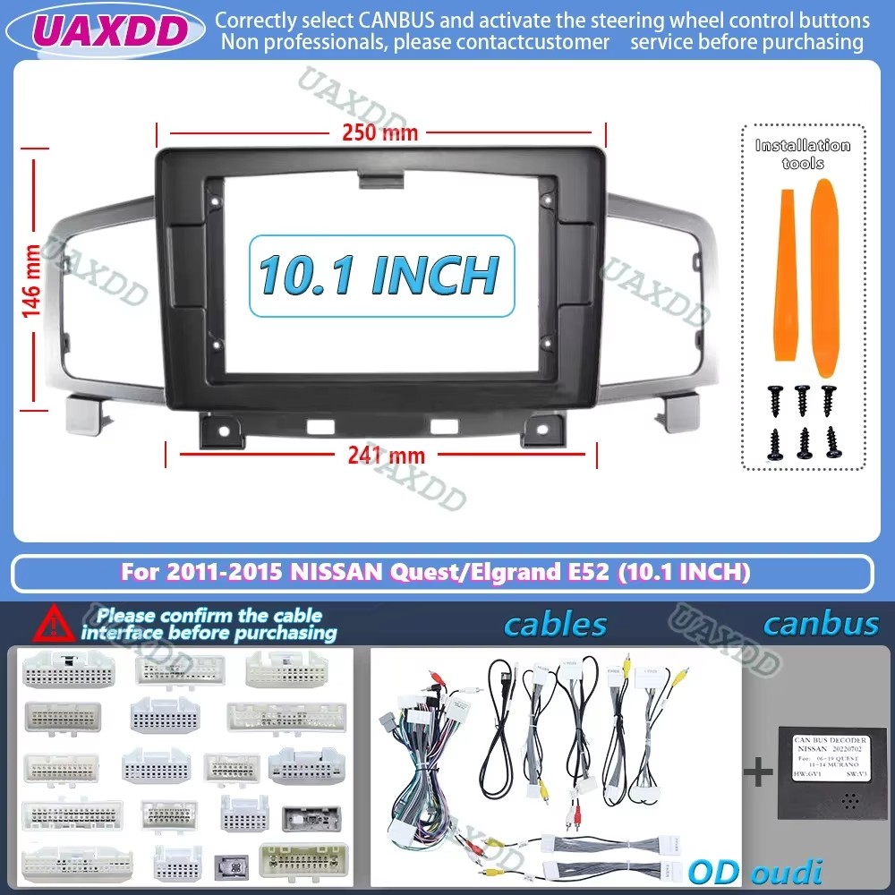 Auto Radio Fascias Telaio Per  - Car Stereo Canbus Decoder recensione e prezzo