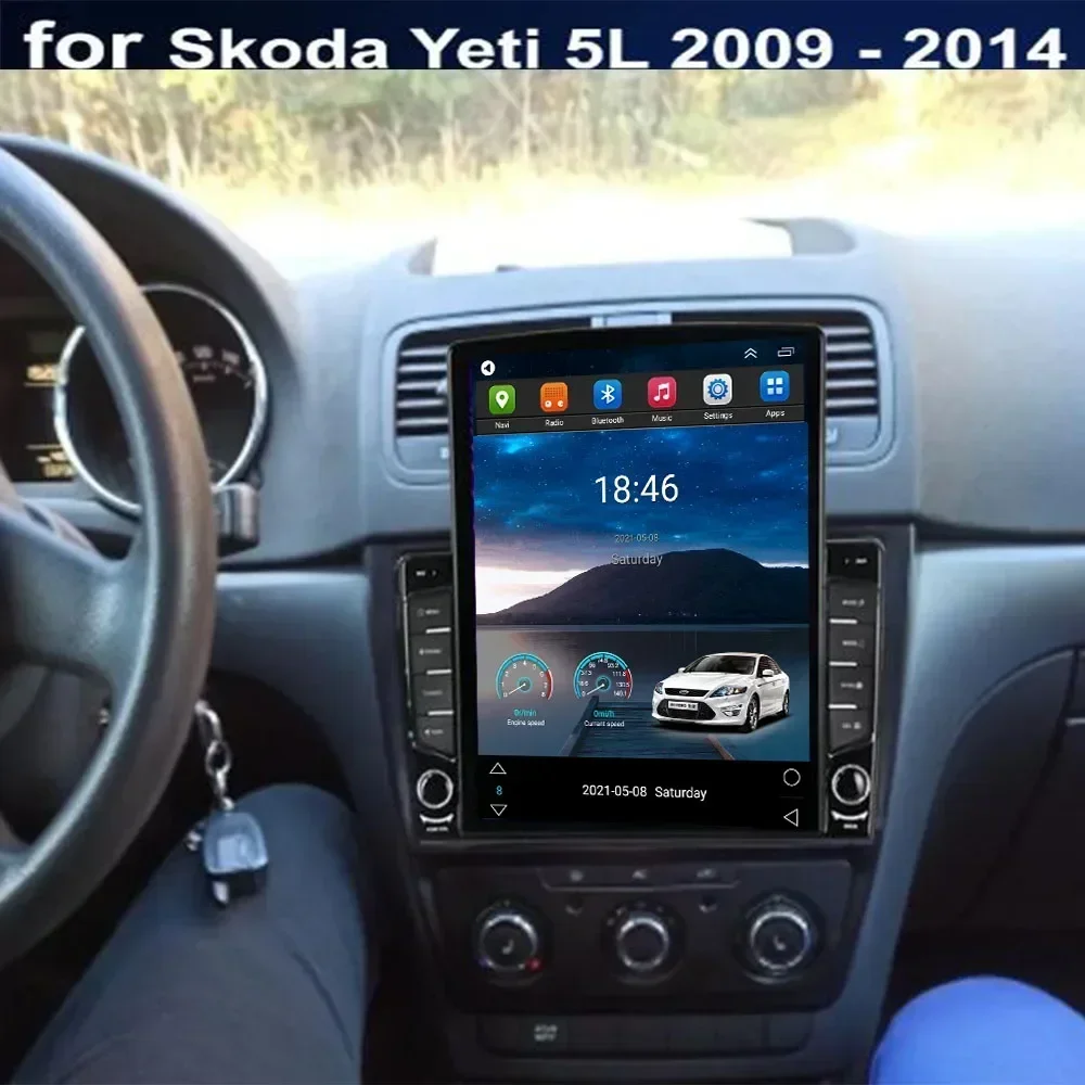 Autoradio Android 13 con DSP,  - Tesla Style Screen Car Radio recensione e prezzo