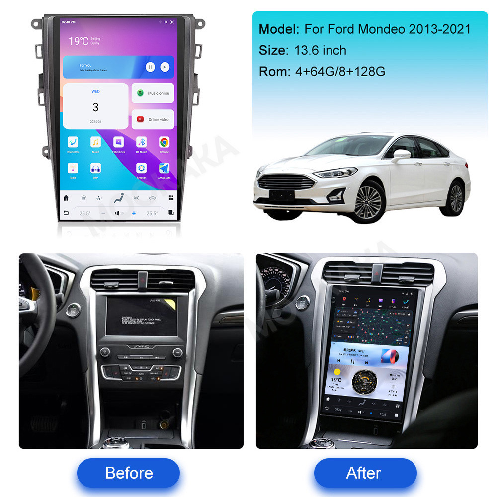 Per Ford Mondeo Fusion MK5 201 - Android Head Unit 7862 Octa Core recensione e prezzo