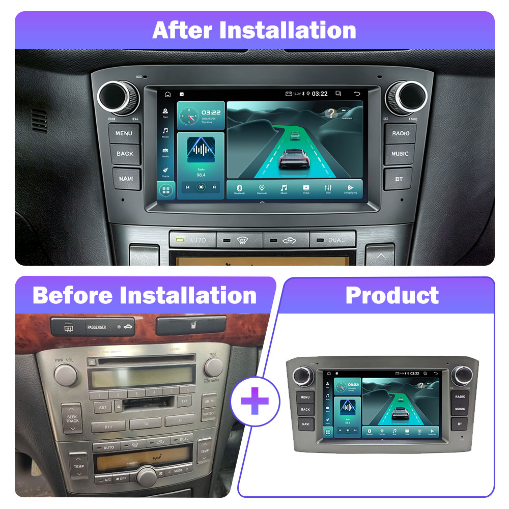 Autoradio Android 15 per Toyot - Android Head Unit 6Gb 128Gb recensione e prezzo