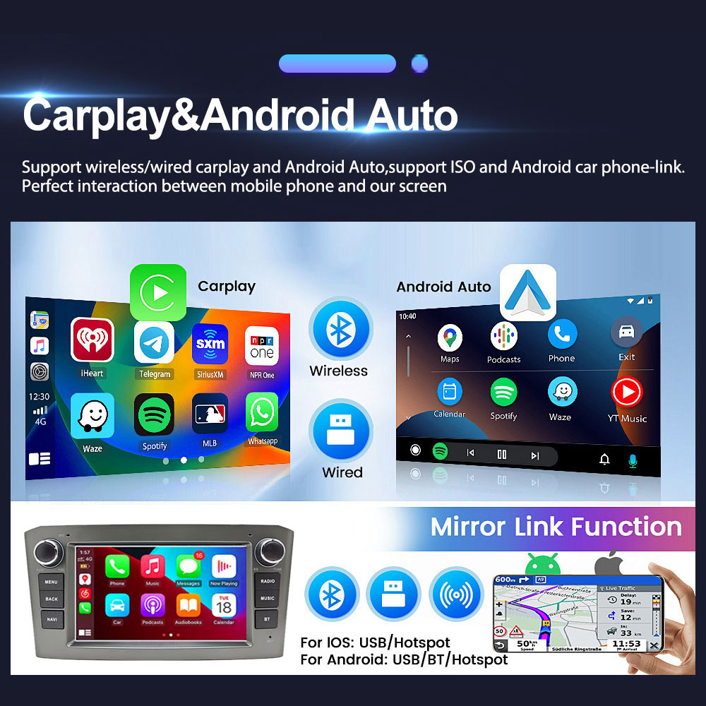 Autoradio Android 15 per Toyot - Android Head Unit 6Gb 128Gb recensione e prezzo