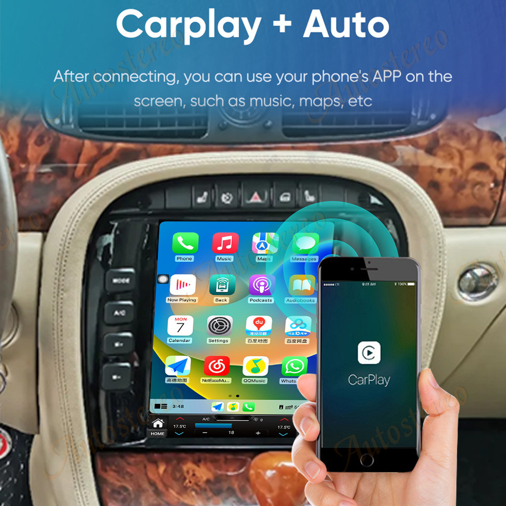 9.7 pollici per Jaguar S-TYPE  - Android Head Unit 7862 Octa Core recensione e prezzo