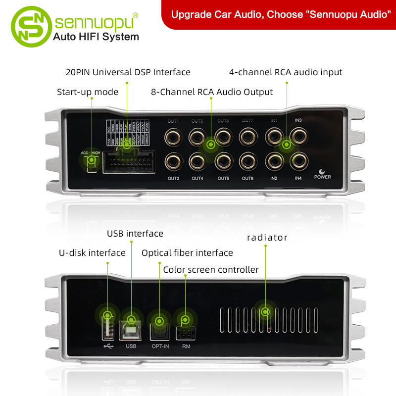 Amplificatore Stereo per Auto  - Car Stereo Dsp 8 Channel recensione e prezzo