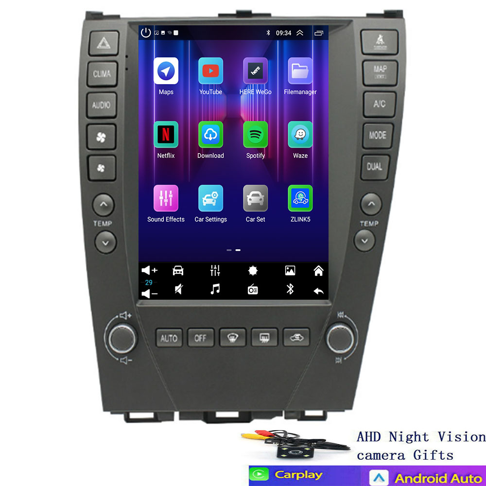 Autoradio Android 14 da 9,7 po - Tesla Style Screen Car Radio recensione e prezzo