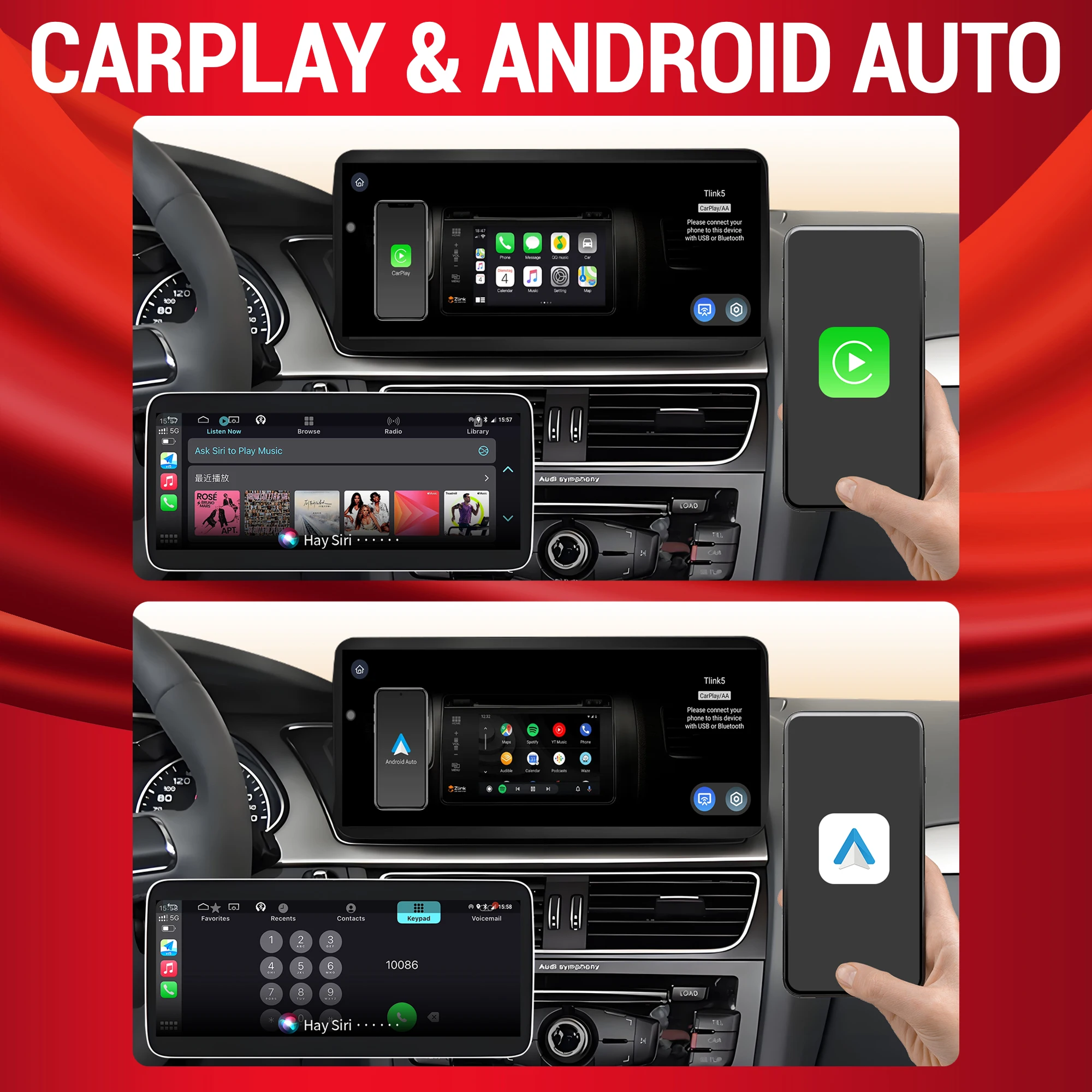 12.3 pollici Android 13 Autora - Android Auto Head Unit 12.3 Inch recensione e prezzo