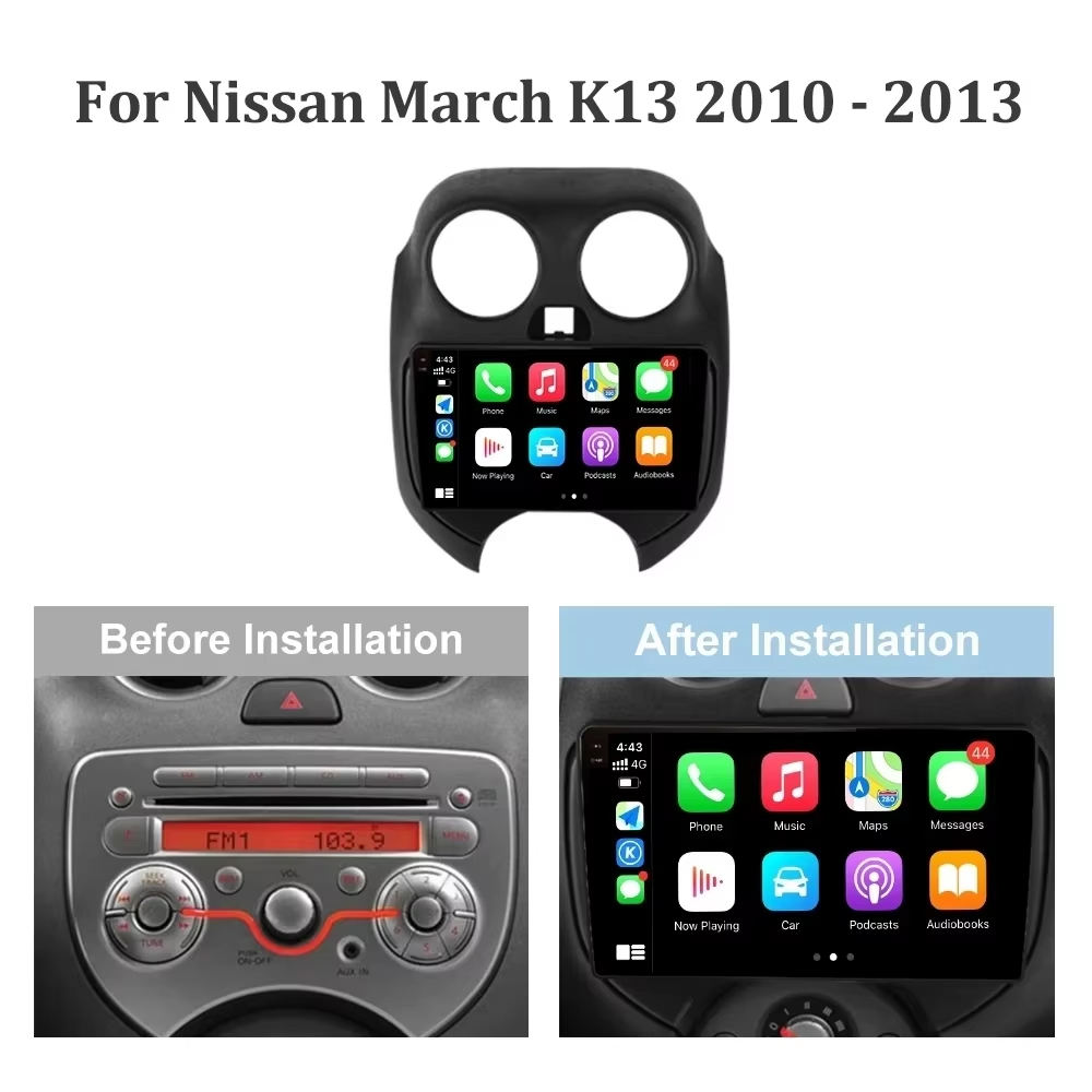 Android 16 per Nissan March MI - Android Car Stereo 2 Din 8 Core recensione e prezzo