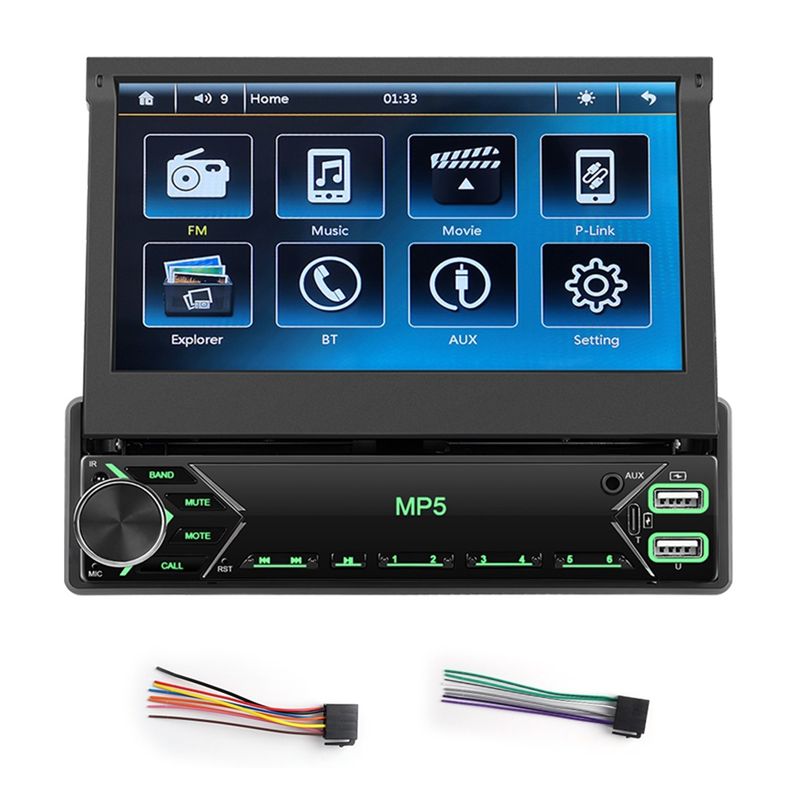 Autoradio 1 Din con Touchscree - Car Radio 1 Din Flip Out Screen recensione e prezzo