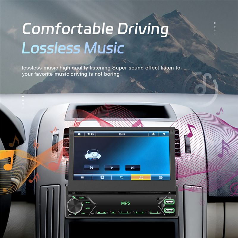 Autoradio 1 Din con Touchscree - Car Radio 1 Din Flip Out Screen recensione e prezzo