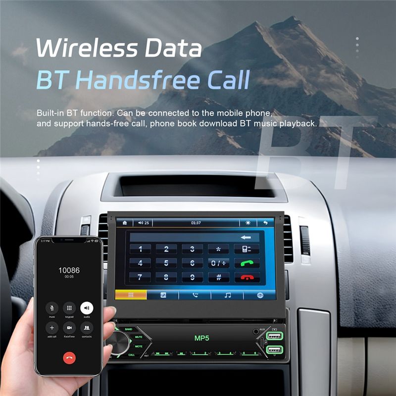 Autoradio 1 Din con Touchscree - Car Radio 1 Din Flip Out Screen recensione e prezzo