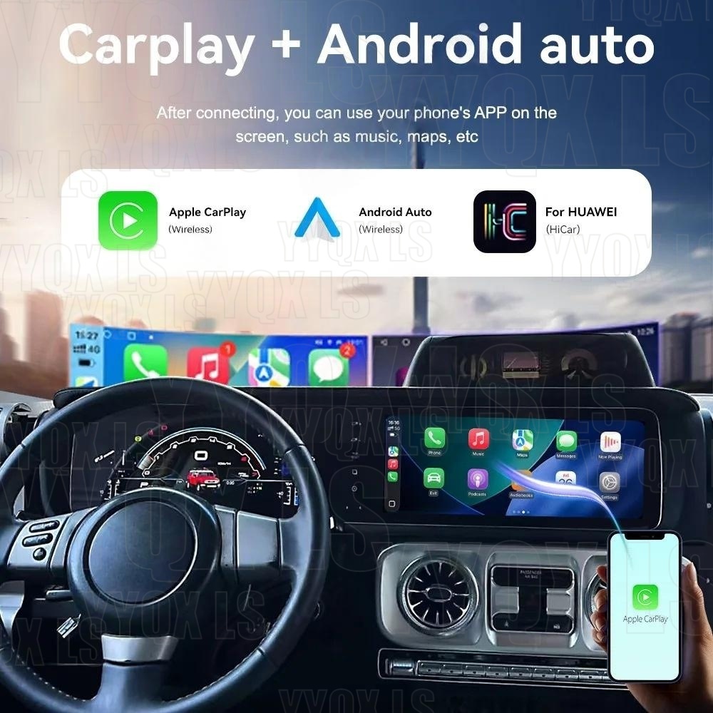 Autoradio Android da 24,6 poll - Android Auto Head Unit 12.3 Inch recensione e prezzo