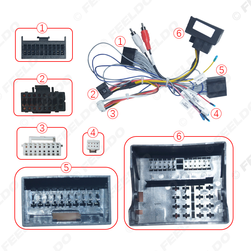 FEELDO Car 16pin Android Head  - Car Stereo Canbus Decoder recensione e prezzo