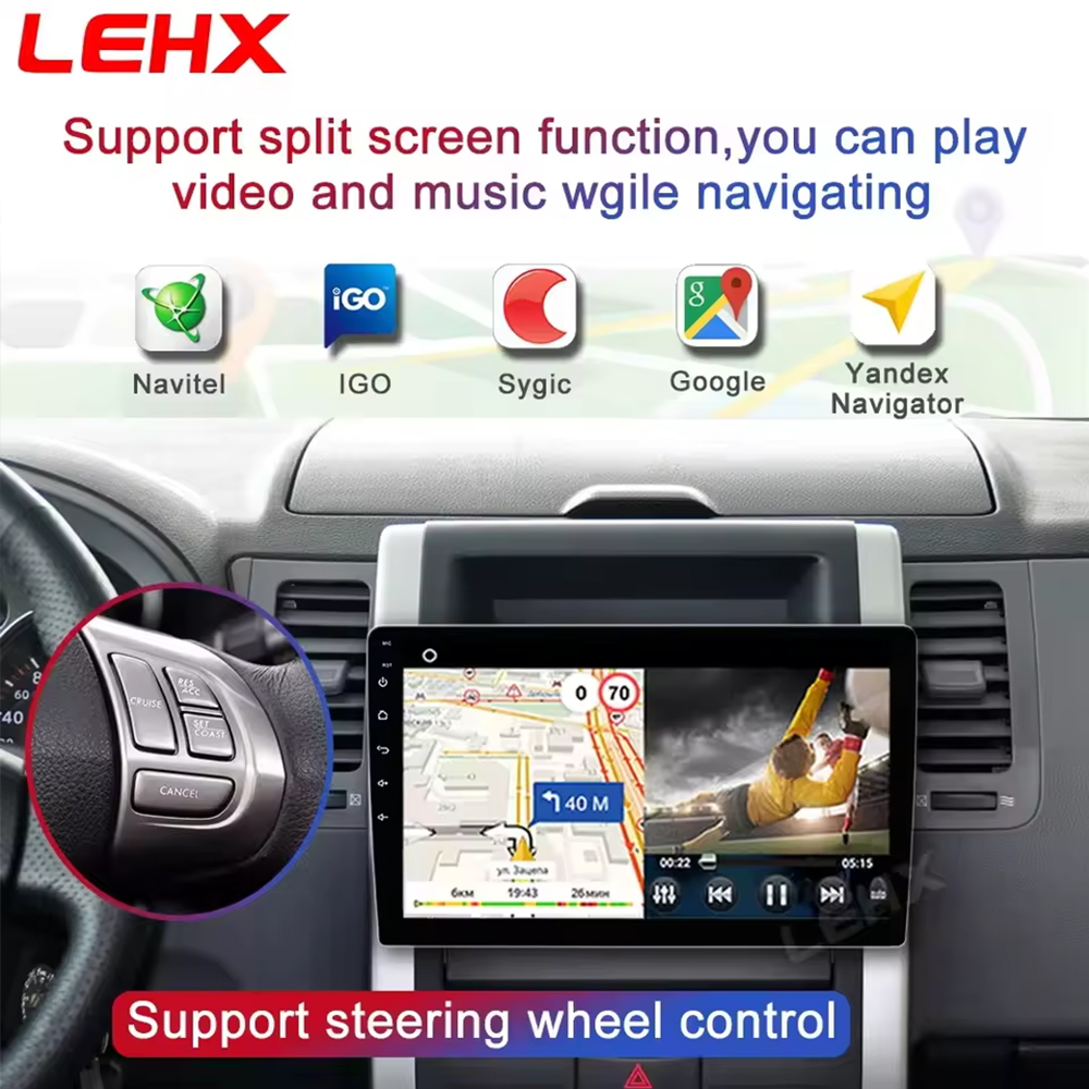 LEHX Autoradio 2Din Android 15 - Car Dvd Player Bluetooth Steering Wheel recensione e prezzo