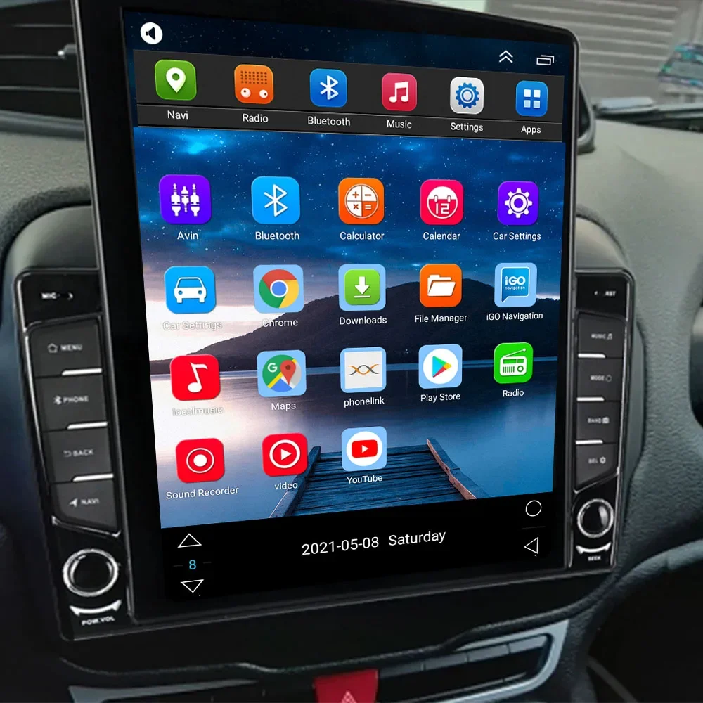 Autoradio Android Auto 2Din in - Tesla Style Screen Car Radio recensione e prezzo