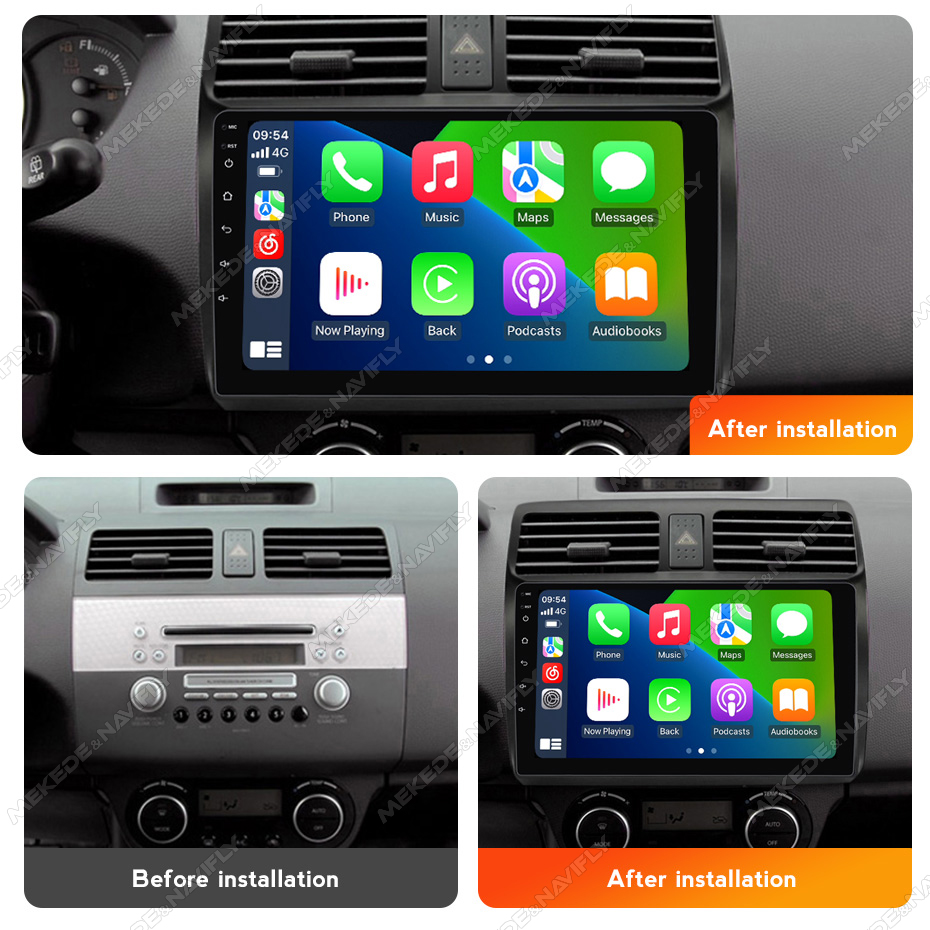 MEKEDE 2 Din Wireless Carplay  - Car Radio Gps Navigation 10 Inch recensione e prezzo