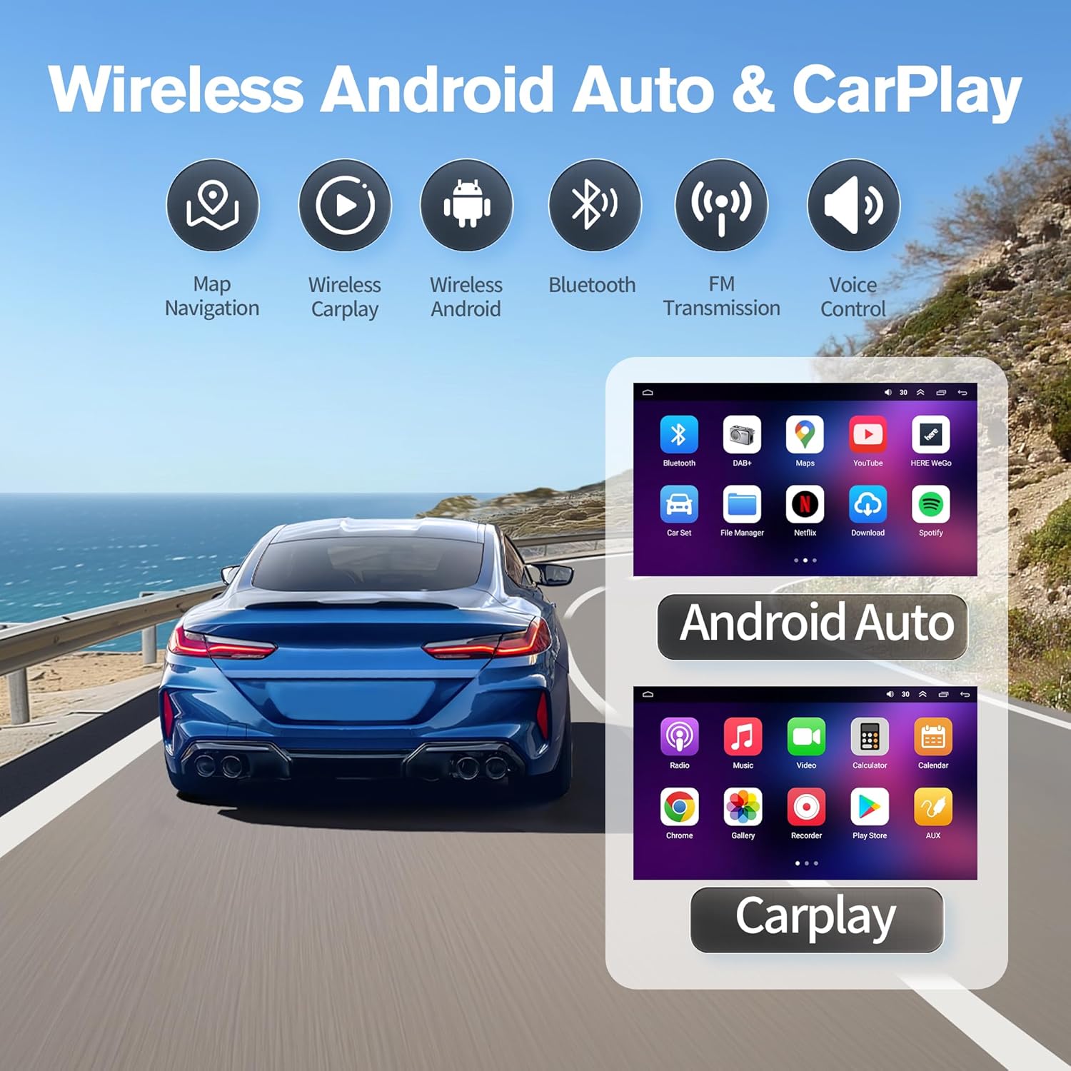 Autoradio stereo con navigator - Car Dvd Player Bluetooth Steering Wheel recensione e prezzo