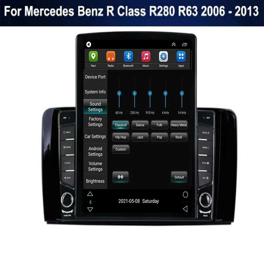 Autoradio Android 14 con scher - Tesla Style Screen Car Radio recensione e prezzo