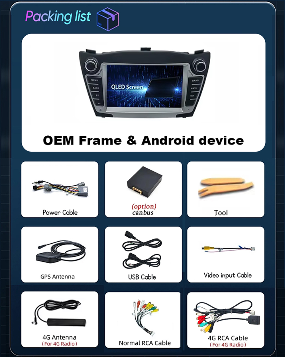 Autoradio Android per Hyundai  - Car Dvd Player Bluetooth Steering Wheel recensione e prezzo