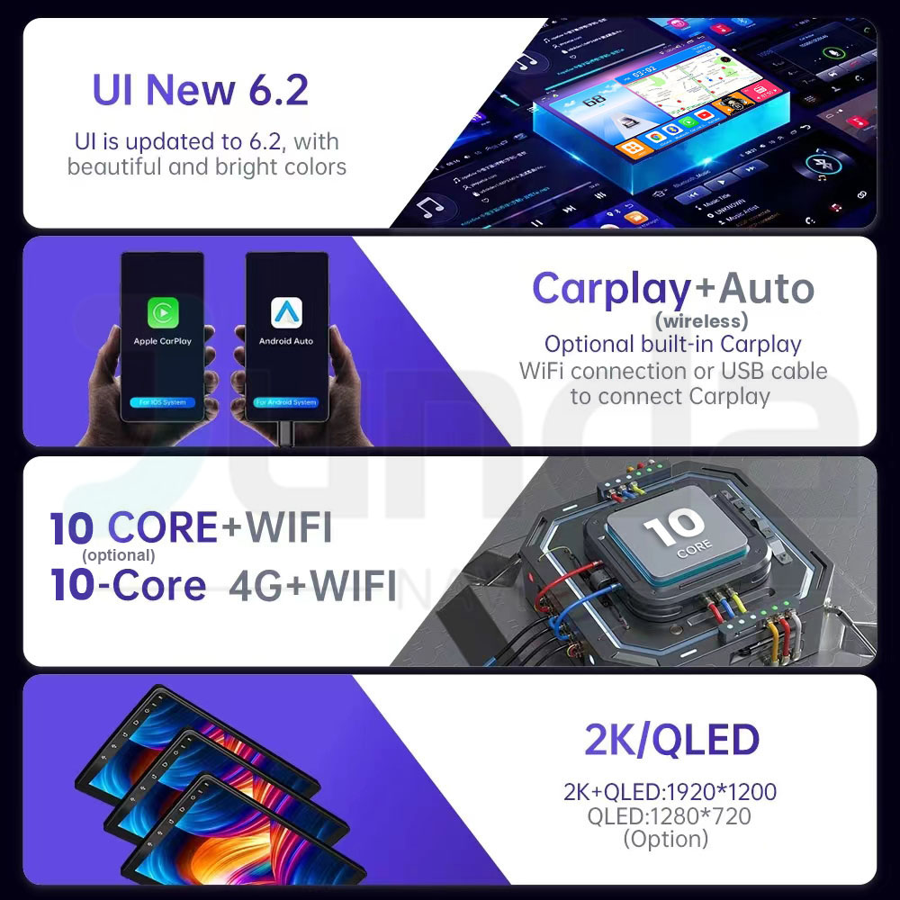 Android 16 2K QLED per Renault - Android Car Stereo 2 Din 8 Core recensione e prezzo